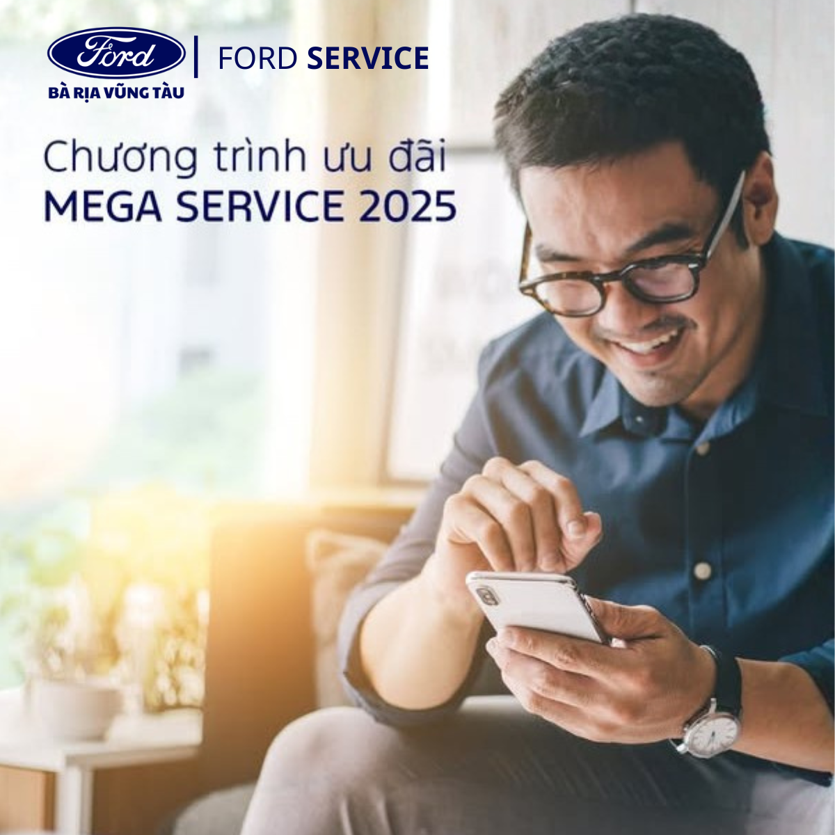MEGA SERVICE CUỐI NĂM – ƯU ĐÃI LÊN ĐẾN 30% TẠI FORD BÀ RỊA VŨNG TÀU
