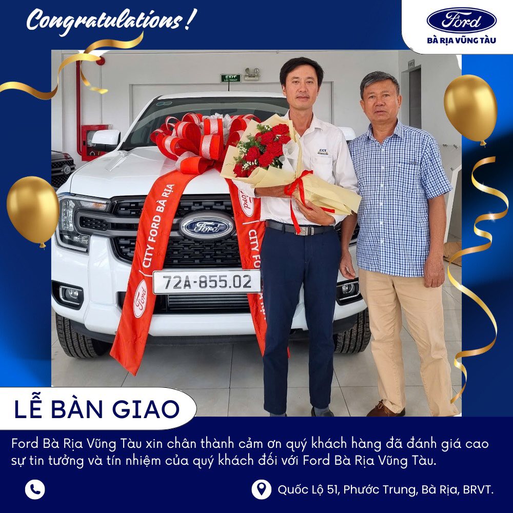 Lễ bàn giao xe Quý 02/2025