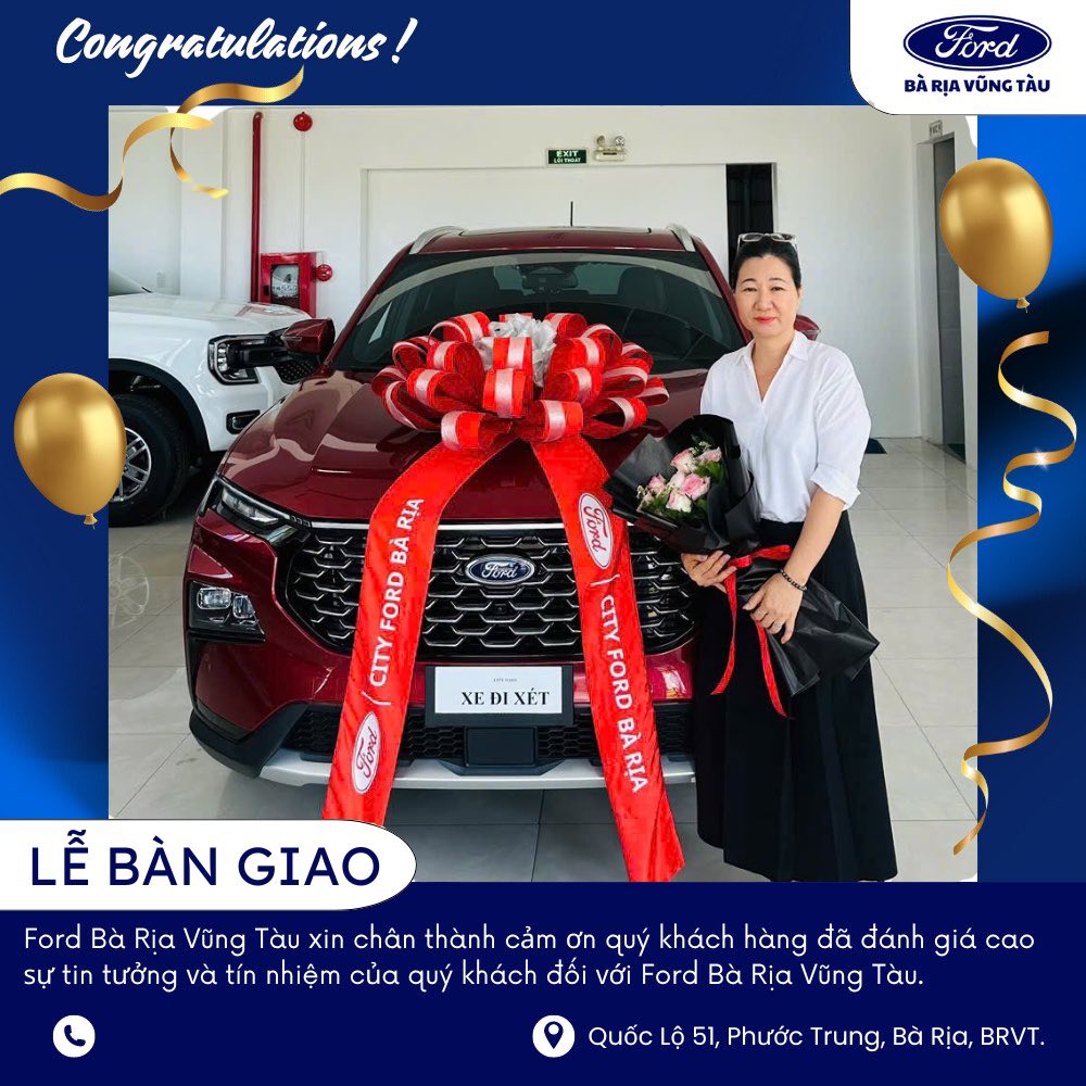 Lễ bàn giao xe Quý 03/2024